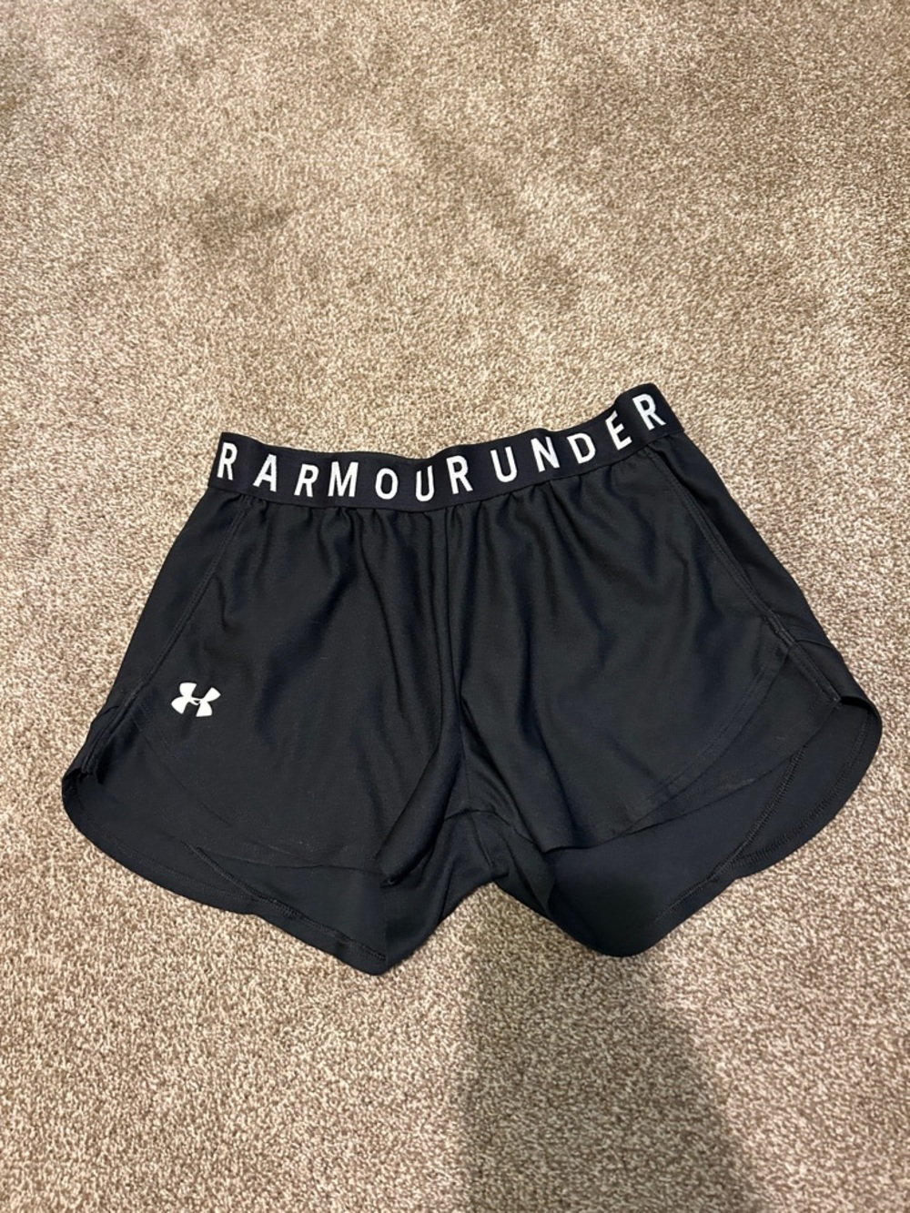 Under Armour Women's Black Athletic Shorts